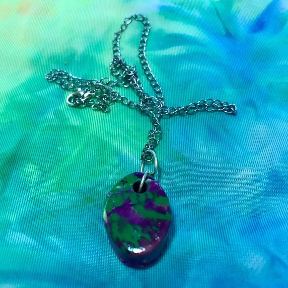 Reversible Unique Rare Vintage Boho One of a Kind Handmade Necklace - Picture 14 of 16